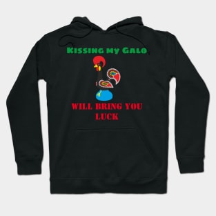 Kissing my Galo will bring you luck Hoodie